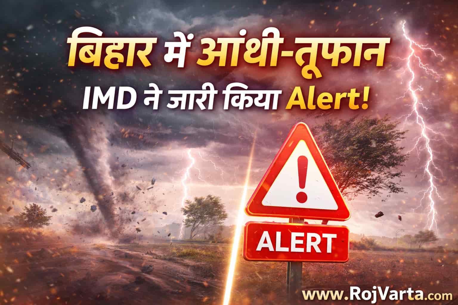 Bihar Weather Alert Today