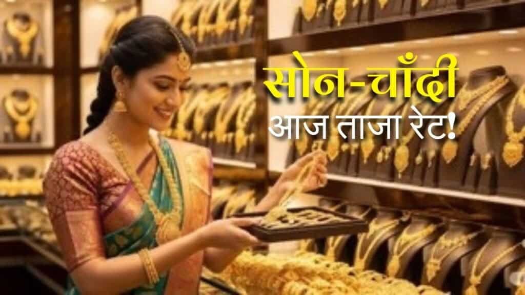 आज फिर उछला सोना-चांदी का भाव, देखिए अपने शहर का ताजा रेट – Gold-Silver price today 25 March 2026