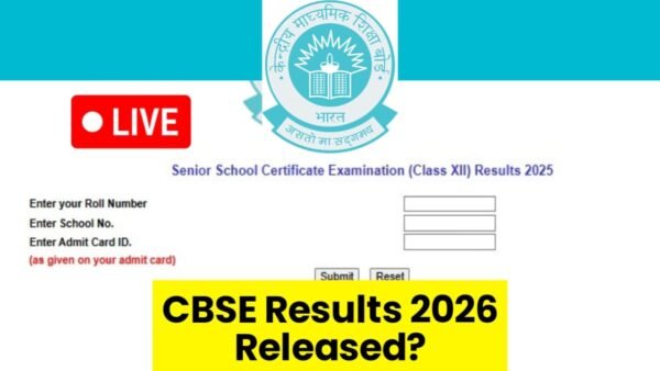 CBSE 10th/12th Result 2026 LIVE