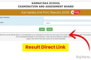 Karnataka Board 2nd PUC Result 2026