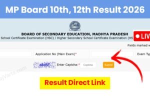 MP Board Result 2026 LIVE Update - Class 10th 12th, Date