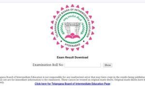 TGBIE Inter Result 2026 – Check & Download Marksheet Direct Link on tgbie.cgg.gov.in