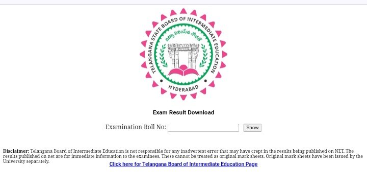 TGBIE Inter Result 2026 – Check & Download Marksheet Direct Link on tgbie.cgg.gov.in